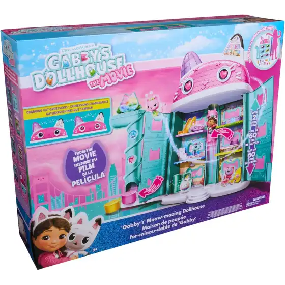 Gabby's Dollhouse - La casa delle Bambole di Gabby a Tema Movie con Occhi Lenticolari