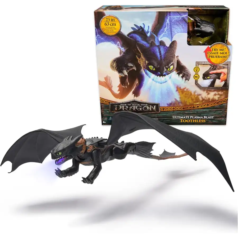 Dragons, How to Train Your Dragon, Sdentato Sputafuoco 38 cm