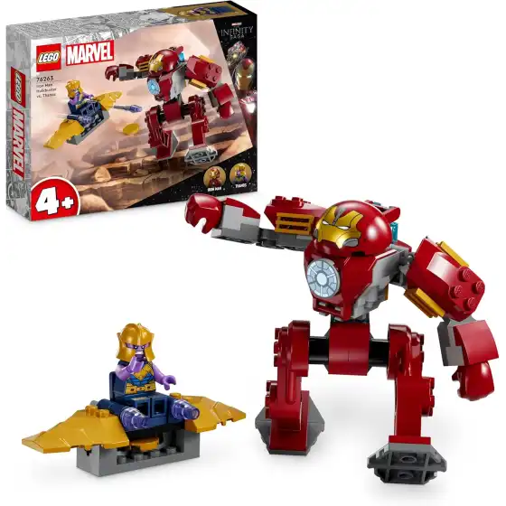 Lego Marvel 76263 - Action Figure Iron Man Hulkbuster vs. Thanos