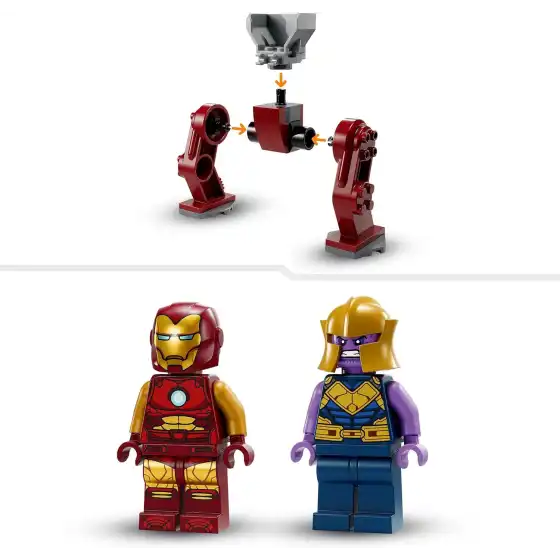 Lego Marvel 76263 - Action Figure Iron Man Hulkbuster vs. Thanos
