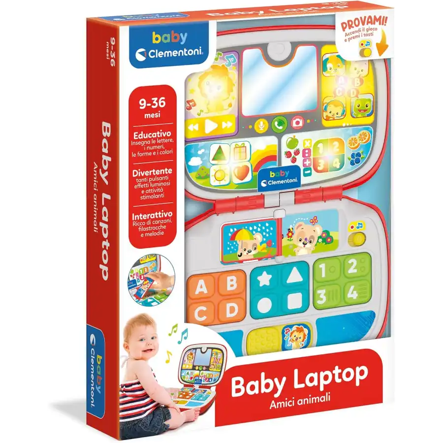 Clementoni 17677 - Laptop Amici Animali