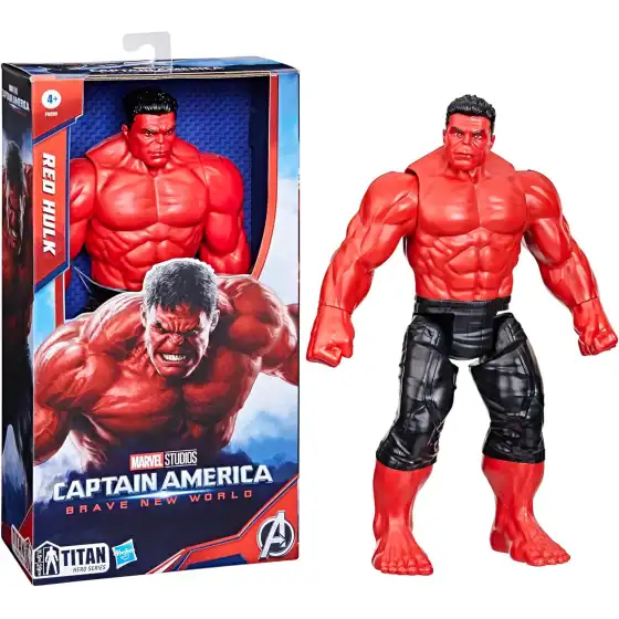 Avengers Titan Hero - Personaggio Red Hulk Deluxe 30 cm