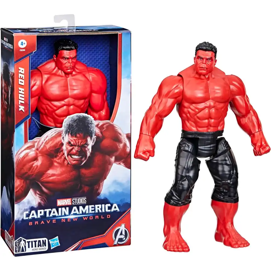 Avengers Titan Hero - Personaggio Red Hulk Deluxe 30 cm