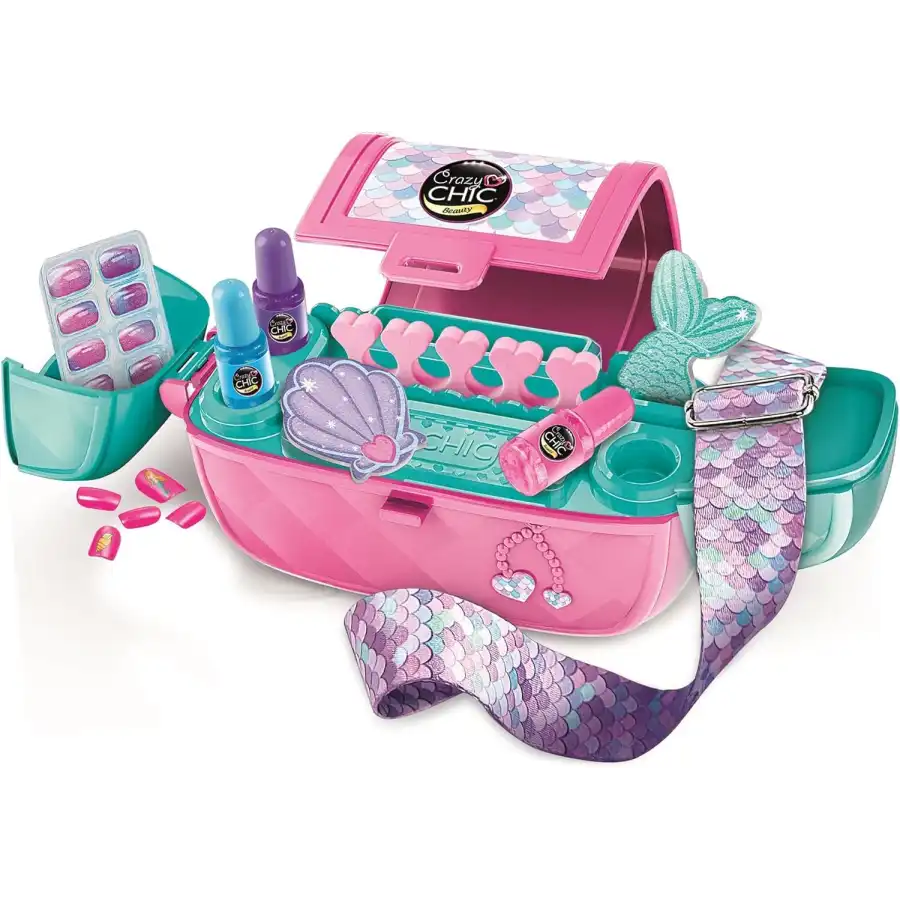 Clementony Crazy Chic 18206 - Nail Art Case - Set per Manicure