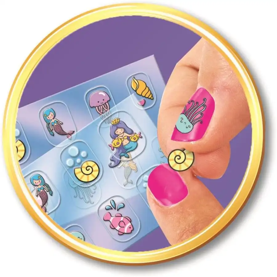 Clementony Crazy Chic 18206 - Nail Art Case - Set per Manicure