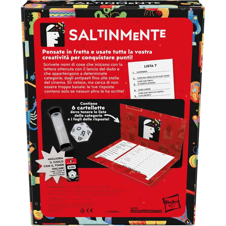 Saltinmente - Gioco Da Tavolo