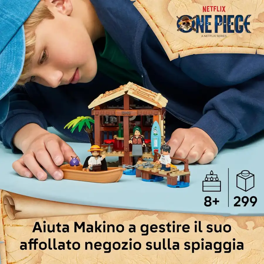 Lego One Piece 75636 - La Capanna del Villaggio Foosha