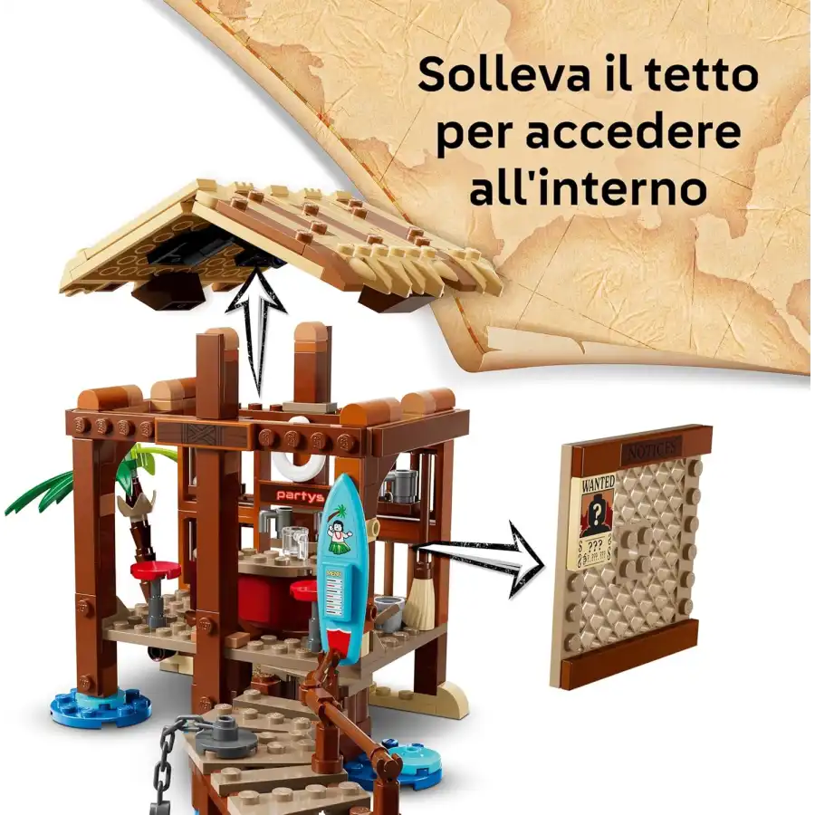 Lego One Piece 75636 - La Capanna del Villaggio Foosha