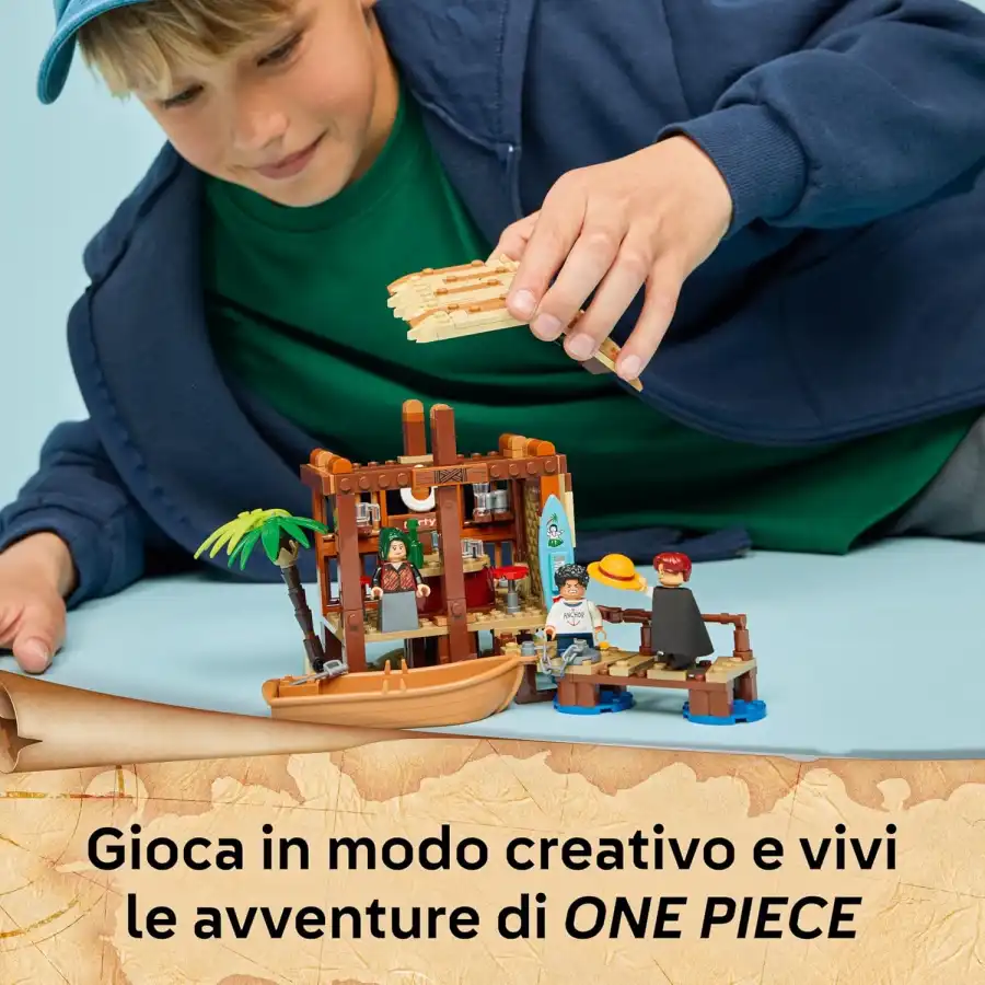 Lego One Piece 75636 - La Capanna del Villaggio Foosha