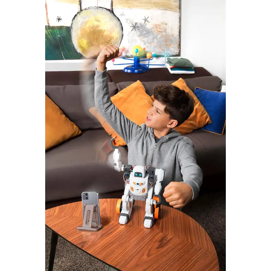 Clementoni Scienza e Gioco Robotics 19449 - AIRO PRO, Robot da Assemblare
