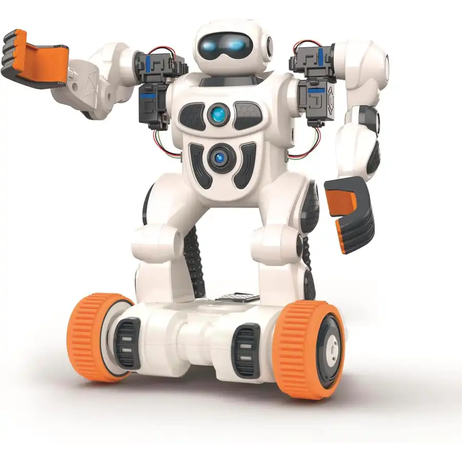 Clementoni Scienza e Gioco Robotics 19449 - AIRO PRO, Robot da Assemblare