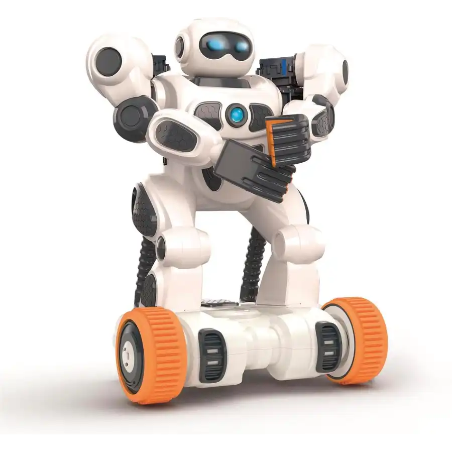 Clementoni Scienza e Gioco Robotics 19449 - AIRO PRO, Robot da Assemblare