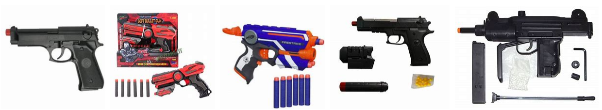 Pistole Giocattolo - Pistole per Bambini