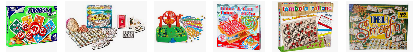 Tombola - Tombola Napoletana - Tombola Romana