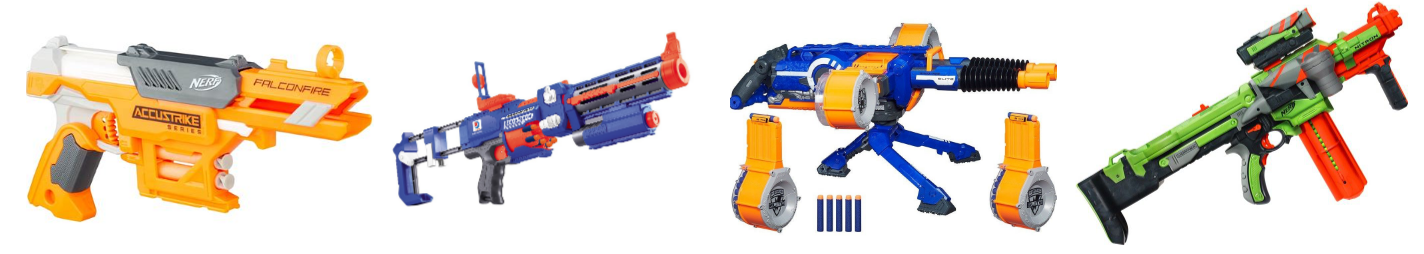 Mitragliatrici Nerf Giocattolo
