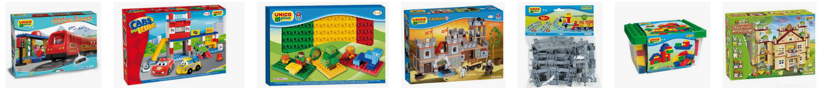Giocattoli Unico Plus - Catalogo Costruzioni Unico Plus