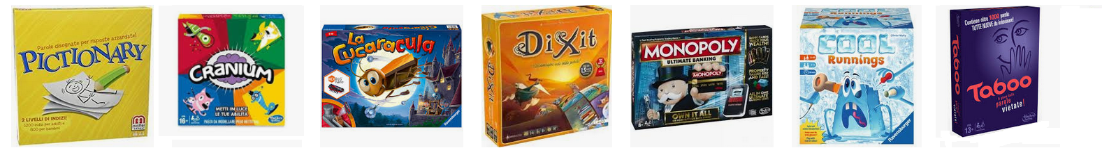 Giochi da Tavolo e Giochi in Scatola